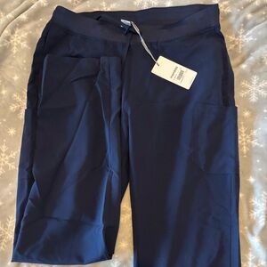 mandala navy blue scrubs large